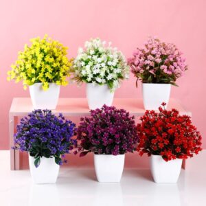 Artificial plastic plant